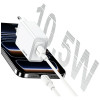 USAMS CC326 T69 USB-A sienas lādētājs, 10,5 W, 2,1 A, balts
