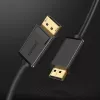 iLike Ugreen DP102 (10212) DisplayPort 1.2 uz DisplayPort 1.2 kabelis, 4K, 3 m, melns