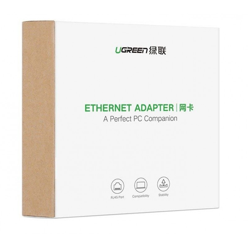 Ugreen MC209 USB 3.0 Gigabit Ethernet adapteris, pelēks