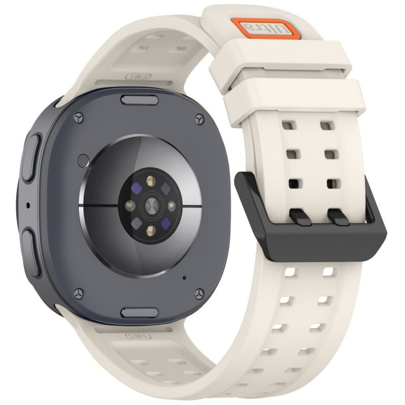 Tech-Protect silikona Air siksniņa Samsung Galaxy Watch 8 / 9 / Classic 40 / 44 / 46 mm, Starlight