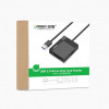 Ugreen CR125 USB 3.0 karšu lasītājs, SD / microSD / CF / MS, melns