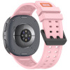 Tech-Protect silikona Air siksniņa Samsung Galaxy Watch 8 / 9 / Classic 40 / 44 / 46 mm, Powder Pink