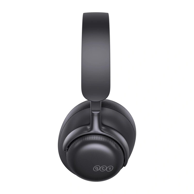 QCY H6 Ultra bezvadu ausu aizsegšanas austiņas, adaptīvā ANC, Bluetooth 6.0, melnas