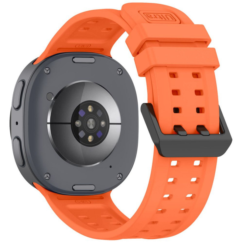 Tech-Protect silikona Air siksniņa Samsung Galaxy Watch 8 / 9 / Classic 40 / 44 / 46 mm, Tangerine Orange
