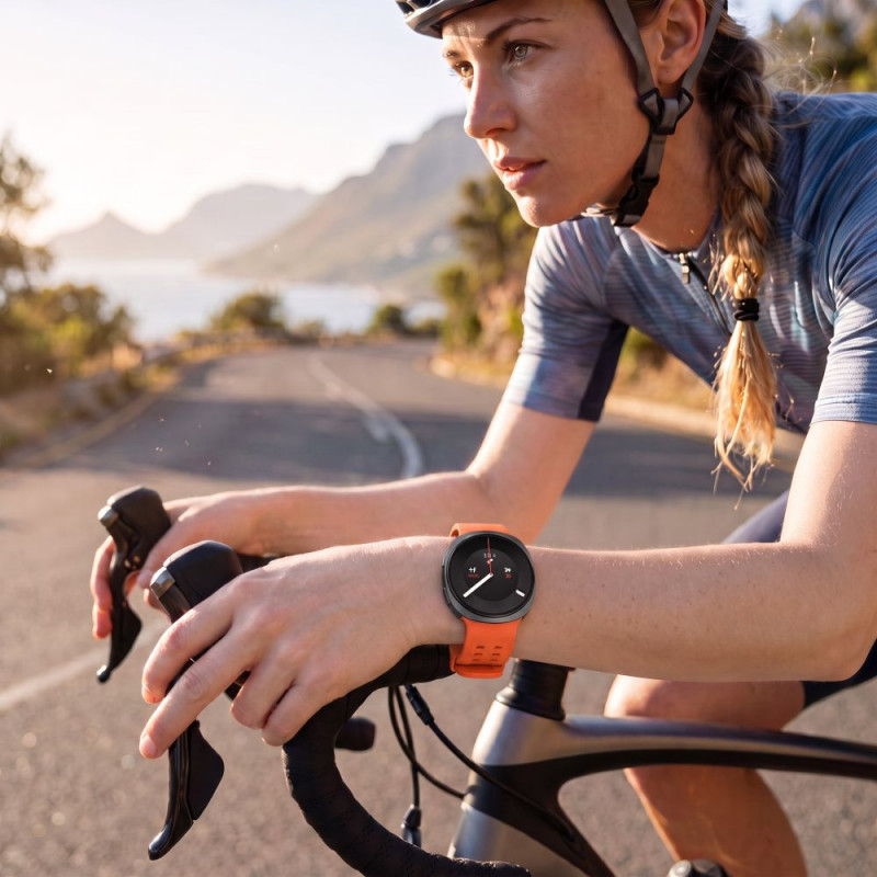 Tech-Protect silikona Air siksniņa Samsung Galaxy Watch 8 / 9 / Classic 40 / 44 / 46 mm, Tangerine Orange