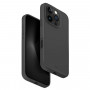 UNIQ Lino Hue apvalks Apple iPhone 16 Pro, Magclick uzlāde, antracīta pelēks