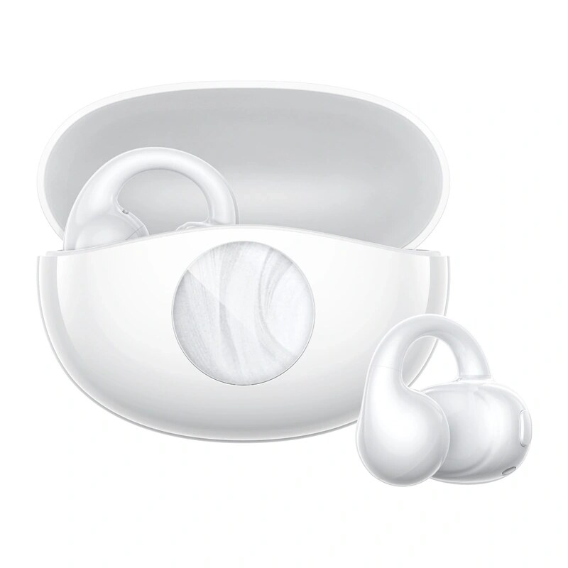 QCY Crossky C50i bezvadu atvērtā tipa austiņas, Bluetooth 6.0, baltas