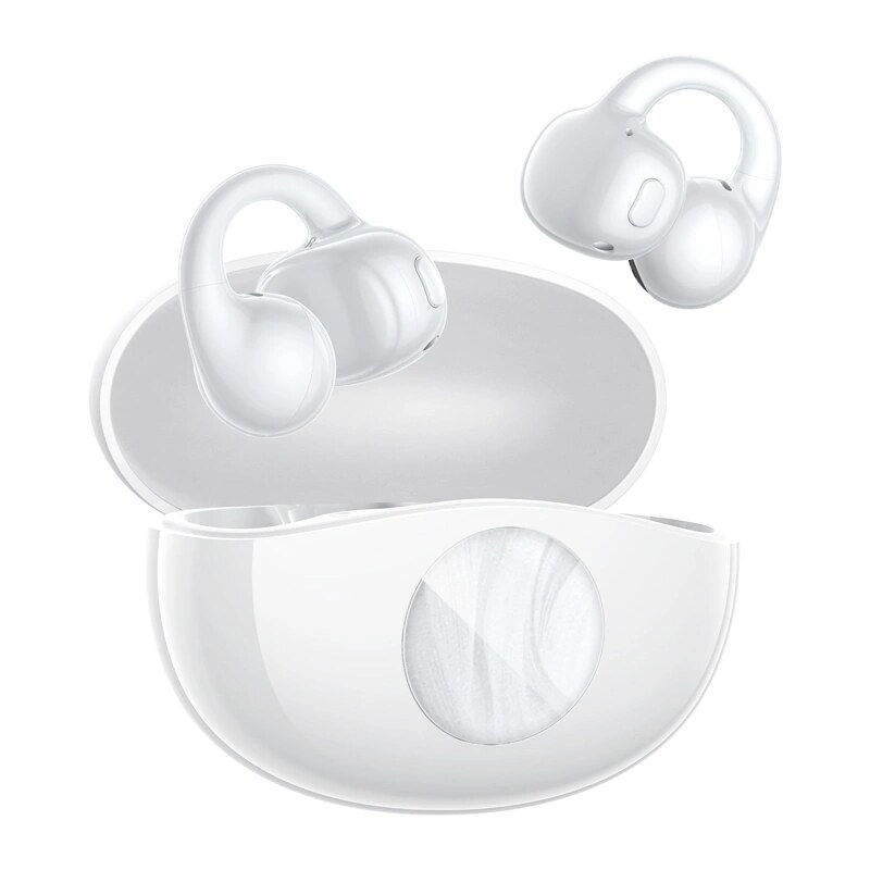 QCY Crossky C50i bezvadu atvērtā tipa austiņas, Bluetooth 6.0, baltas