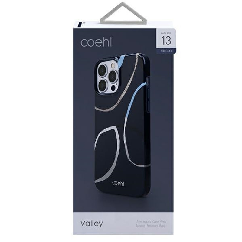 UNIQ Coehl Valley apvalks Apple iPhone 13 Pro Max, Deep Navy