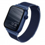 UNIQ Dante nerūsējošā tērauda siksniņa Apple Watch 4/5/6/7/SE 40/41 mm, Marine Blue