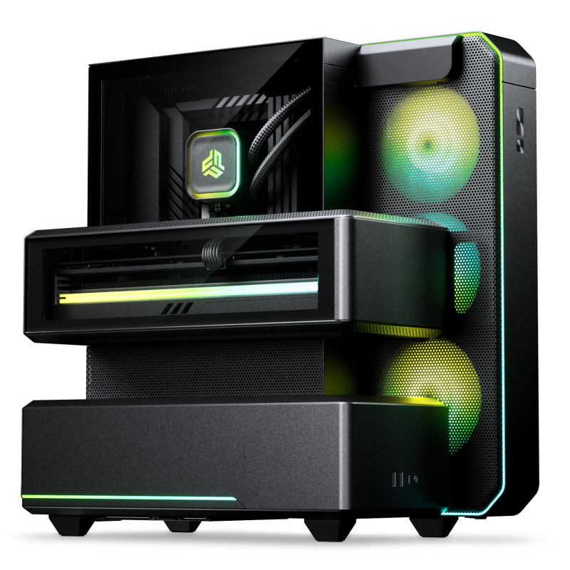 Phanteks EX5 Midi Tower datora korpuss, ATX, Direct Cooling, melns