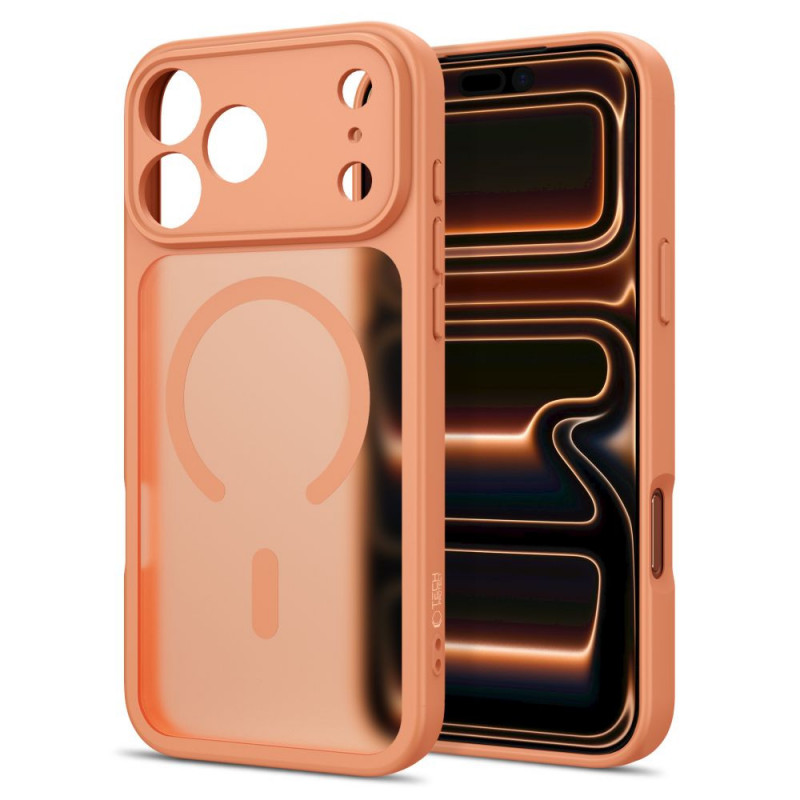 Tech-Protect BasicMag MagSafe vāciņš Apple iPhone 17 Pro Max / 18 Pro Max, matēts Cosmic Orange