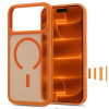 Tech-Protect Magmat MagSafe CC vāciņš Apple iPhone 17 Pro Max / 18 Pro Max, matēts Cosmic Orange