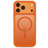 Tech-Protect Magmat MagSafe CC vāciņš Apple iPhone 17 Pro Max / 18 Pro Max, matēts Cosmic Orange
