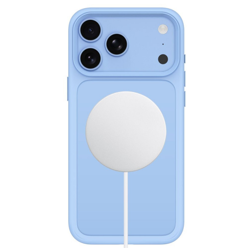 Tech-Protect Magmat MagSafe CC vāciņš Apple iPhone 17 Pro Max / 18 Pro Max, matēti gaiši zils