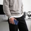 Tech-Protect Magmat MagSafe CC vāciņš Apple iPhone 17 Pro / 18 Pro, Deep Blue / caurspīdīgs