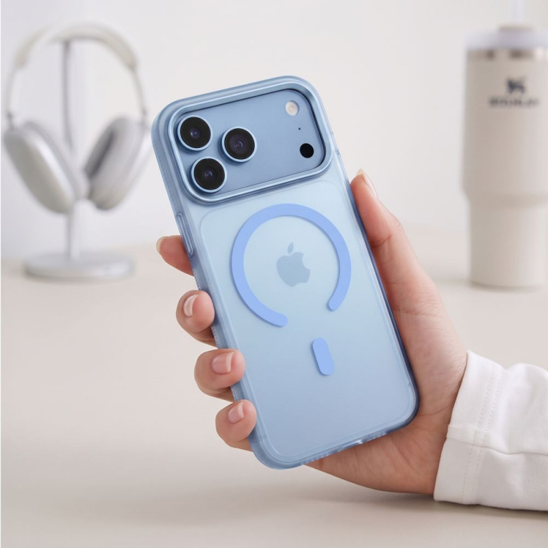 Tech-Protect MagZero MagSafe vāciņš Apple iPhone 17 Pro Max / 18 Pro Max, matēti gaiši zils