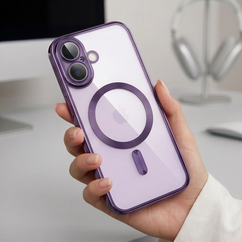 Tech-Protect MagFlex MagSafe vāciņš Apple iPhone 17, Shiny Lavender