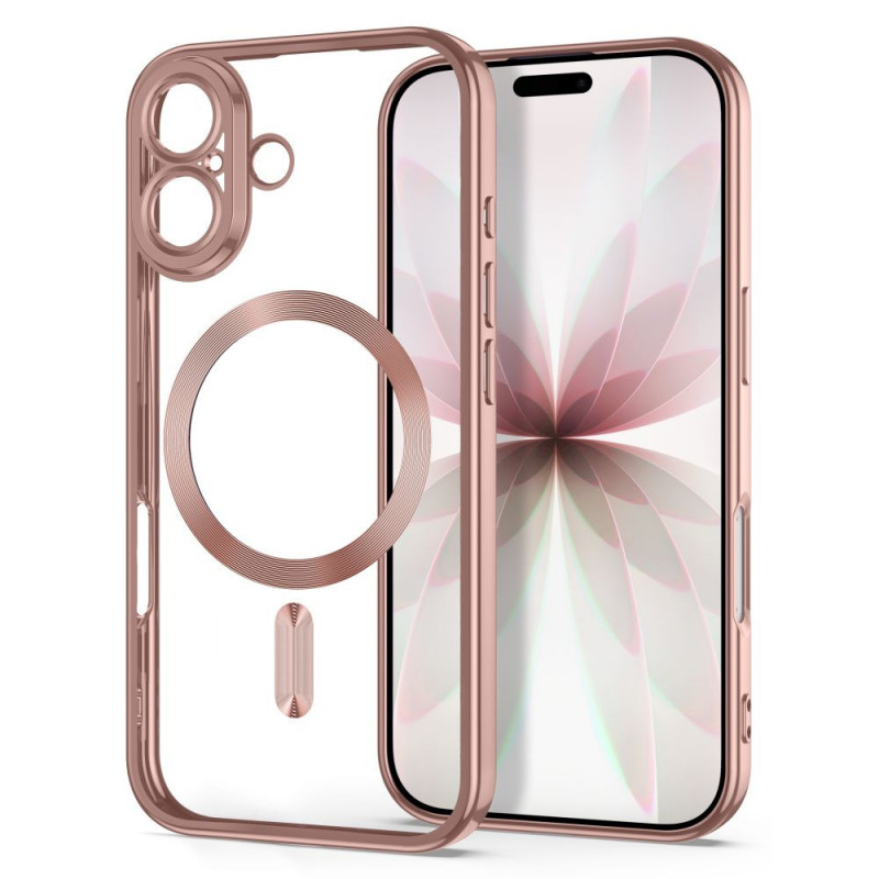 Tech-Protect MagFlex MagSafe vāciņš Apple iPhone 17, Shiny Rose Gold
