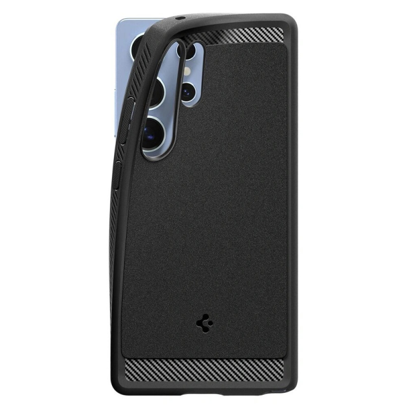Spigen Rugged Armor Mag MagSafe vāciņš Samsung Galaxy S25 Ultra, matēti melns