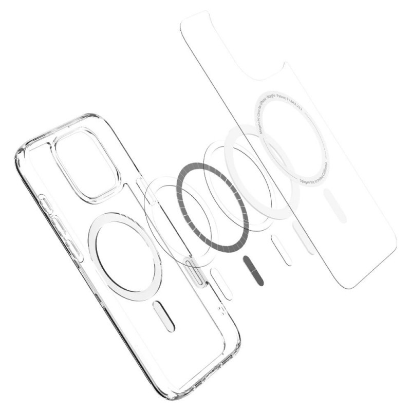 Spigen Ultra Hybrid T Mag MagSafe vāciņš Apple iPhone 16 Pro, balts