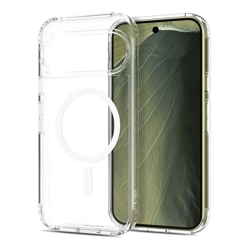 Tech-Protect FlexAir Hybrid MagSafe vāciņš Google Pixel 9 / 9 Pro / 10 / 10 Pro / 11 / 11 Pro, caurspīdīgs (THP5676)