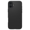 Spigen Liquid Air vāciņš Apple iPhone 16, matēti melns