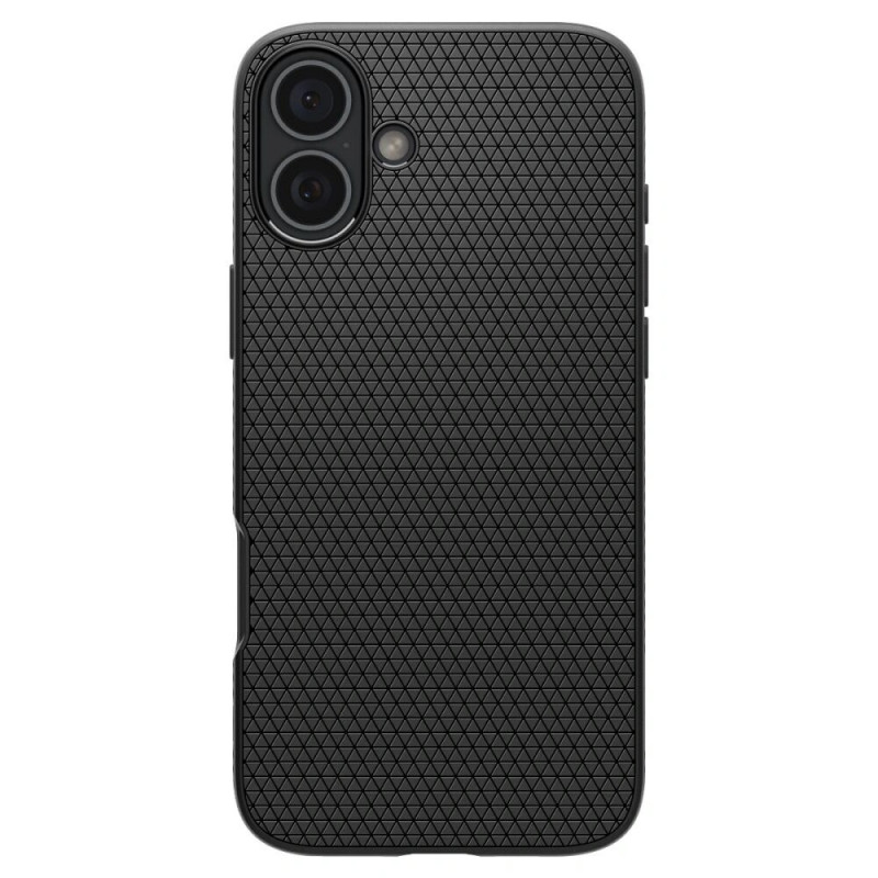 Spigen Liquid Air vāciņš Apple iPhone 16, matēti melns