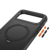 Tech-Protect MagAir Stand MagSafe CC vāciņš Apple iPhone 17 Pro Max / 18 Pro Max, matēti melns