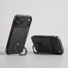 Tech-Protect MagAir Stand MagSafe CC vāciņš Apple iPhone 17 Pro Max / 18 Pro Max, matēti melns