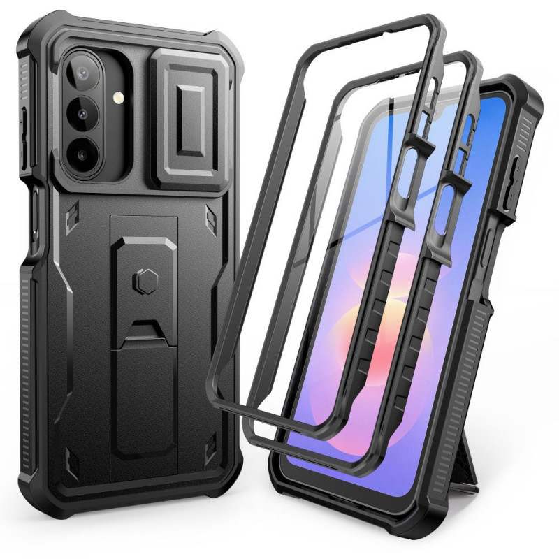 Tech-Protect Kevlar Cam+ 2-Set izturīgais maciņš Samsung Galaxy A17 / A18 4G / 5G, melns