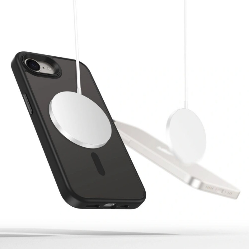 Tech-Protect Magmat MagSafe vāciņš Apple iPhone 17e / 16e, matēti melns