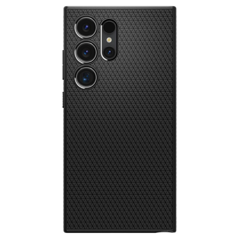 Spigen Liquid Air vāciņš Samsung Galaxy S24 Ultra, matēti melns