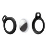 Tech-Protect Rough Chain atslēgu piekariņa maciņš Apple AirTag, melns (2 gab.)