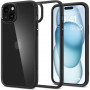 Spigen Ultra Hybrid futrālis Apple iPhone 15, matēti melns
