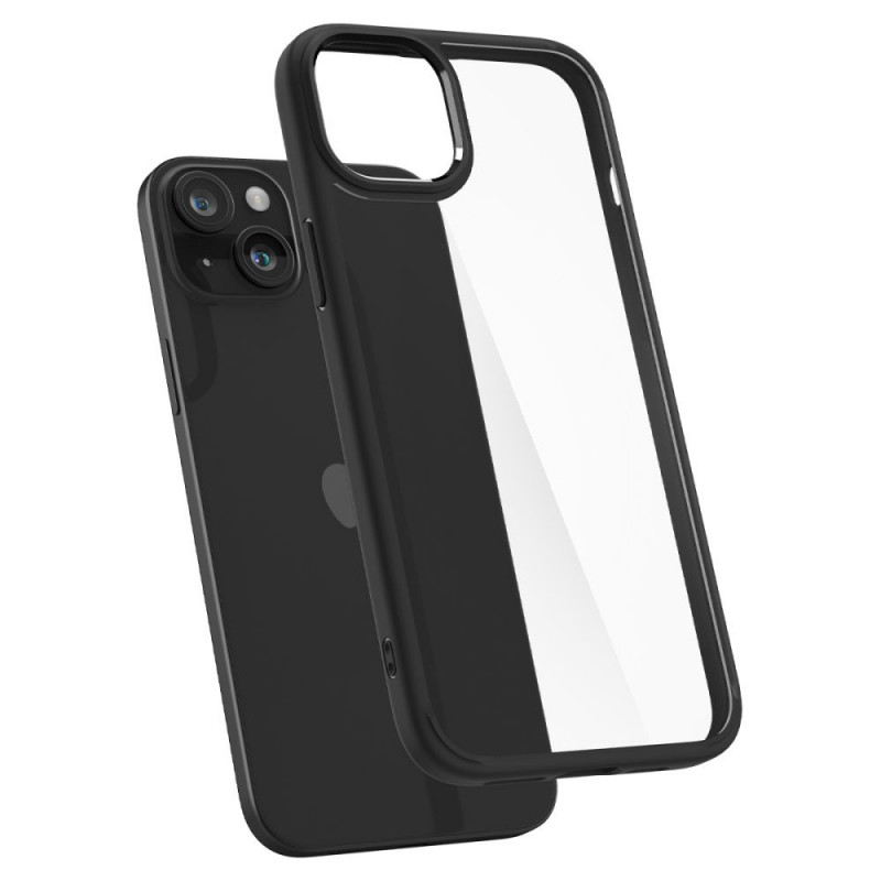 Spigen Ultra Hybrid futrālis Apple iPhone 15, matēti melns