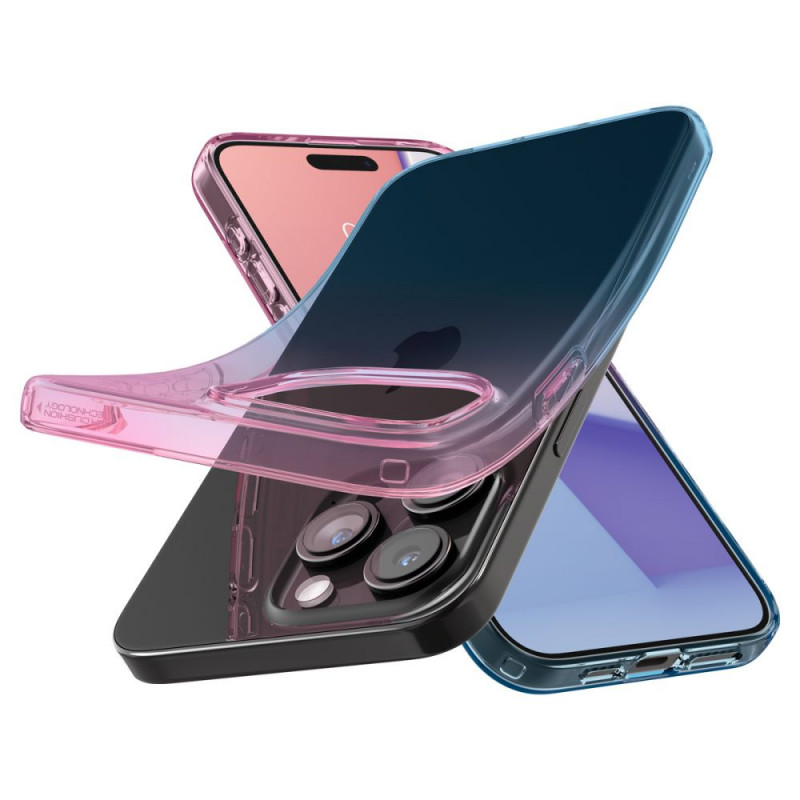 Spigen Liquid Crystal vāciņš Apple iPhone 15 Pro, Gradation Pink