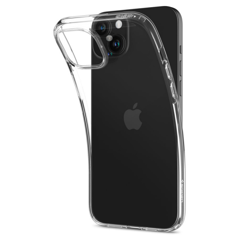 Spigen Liquid Crystal vāciņš Apple iPhone 15 Plus / 14 Plus, Crystal Clear