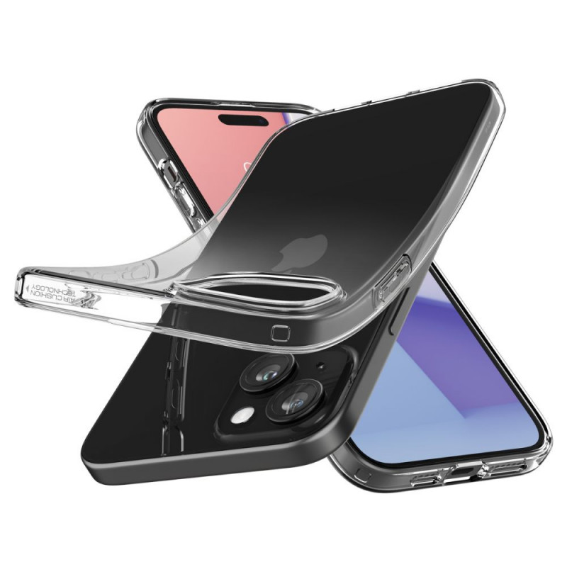 Spigen Liquid Crystal vāciņš Apple iPhone 15 Plus / 14 Plus, Crystal Clear