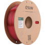 eSUN PETG+ 3D printera kvēldiegs, 1,75 mm, caurspīdīgi fuksijas krāsā, 1 kg, papīra rullis