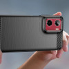 Tech-Protect TPUCarbon vāciņš Motorola Moto G05 / E15, melns