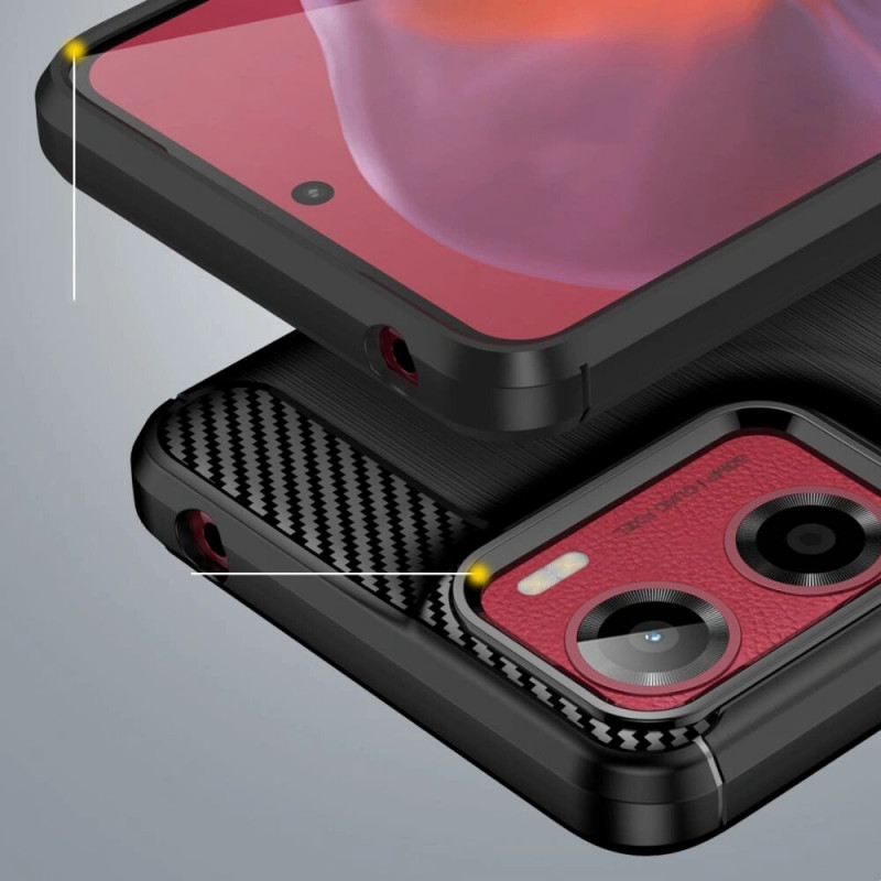 Tech-Protect TPUCarbon vāciņš Motorola Moto G05 / E15, melns