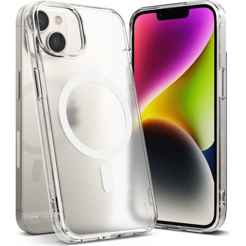 Ringke Fusion Magnetic (RGK1679) MagSafe vāciņš Apple iPhone 14 Plus / 15 Plus, matēti caurspīdīgs