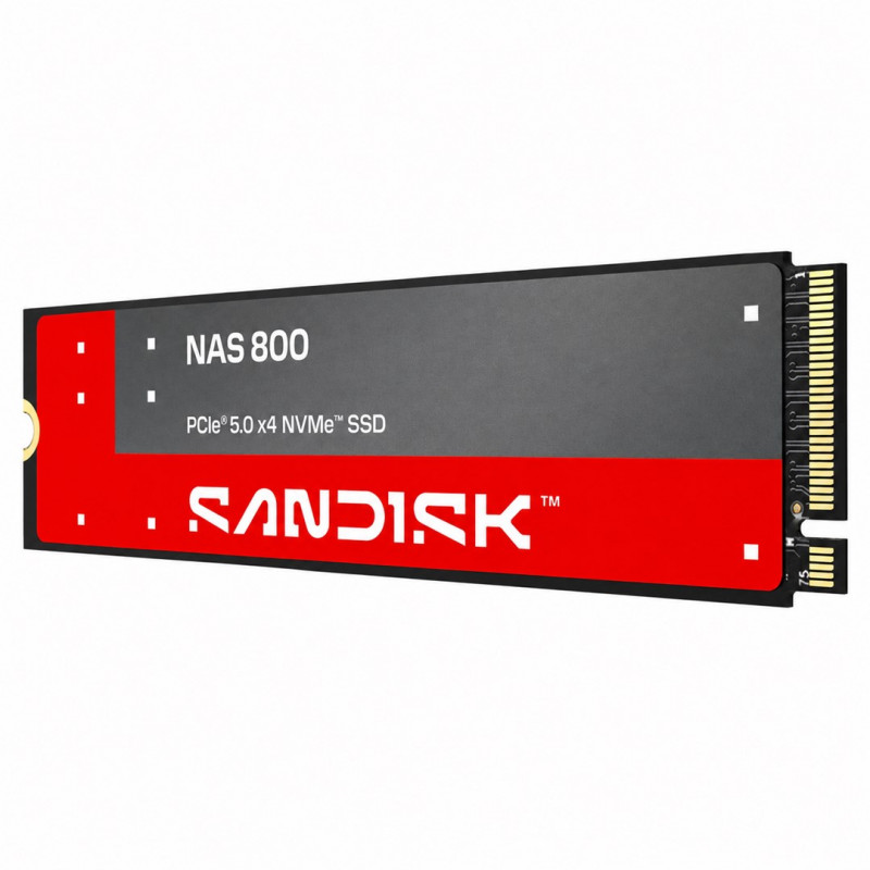 SanDisk NAS 800 1.92 TB M.2 2280 NVMe Gen 5 iekšējais SSD (SDSNP2192TAN-000E0)
