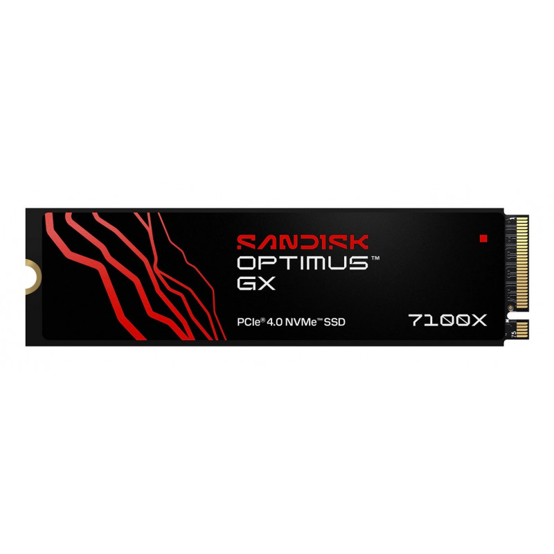 SanDisk Optimus GX 7100X 2 TB M.2 iekšējais SSD, 7250 MB/s