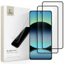 Tech-Protect Glass Fit+ rūdītais stikls priekš Xiaomi Redmi Note 14 4G / 5G / POCO M7 Pro 5G, melns (2 gab.)
