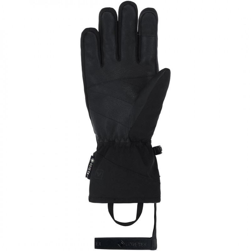 Viking Sherpa GTX 2.0 sieviešu slēpošanas cimdi, melni, 7. izmērs