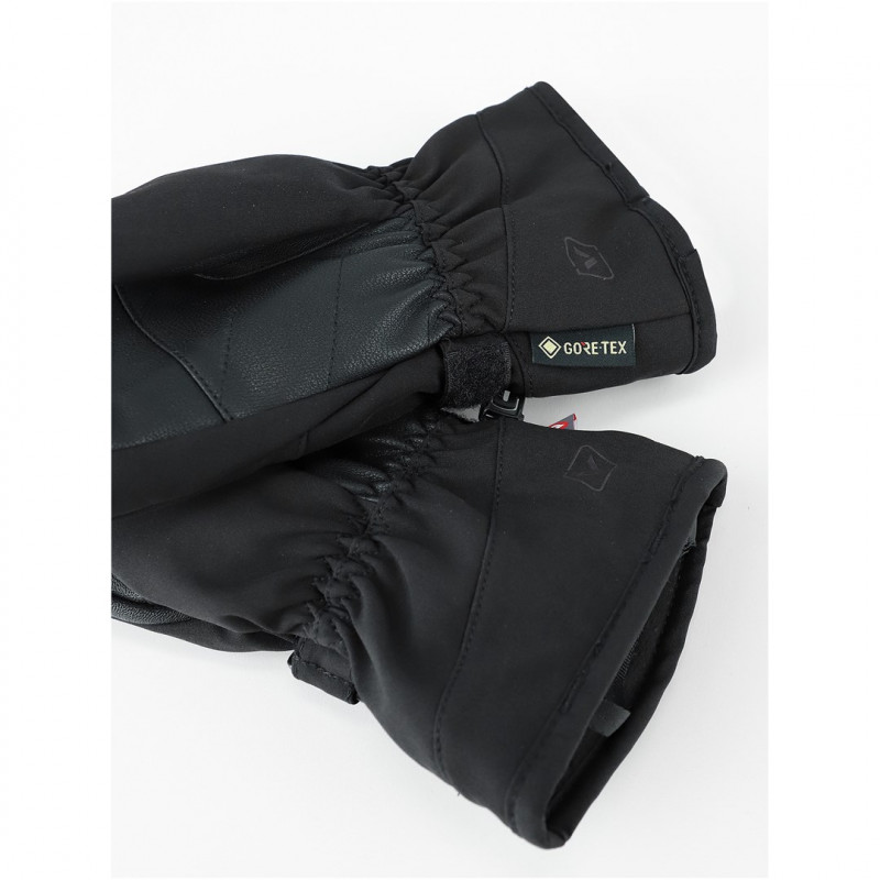 Viking Sherpa GTX 2.0 sieviešu slēpošanas cimdi, melni, 7. izmērs