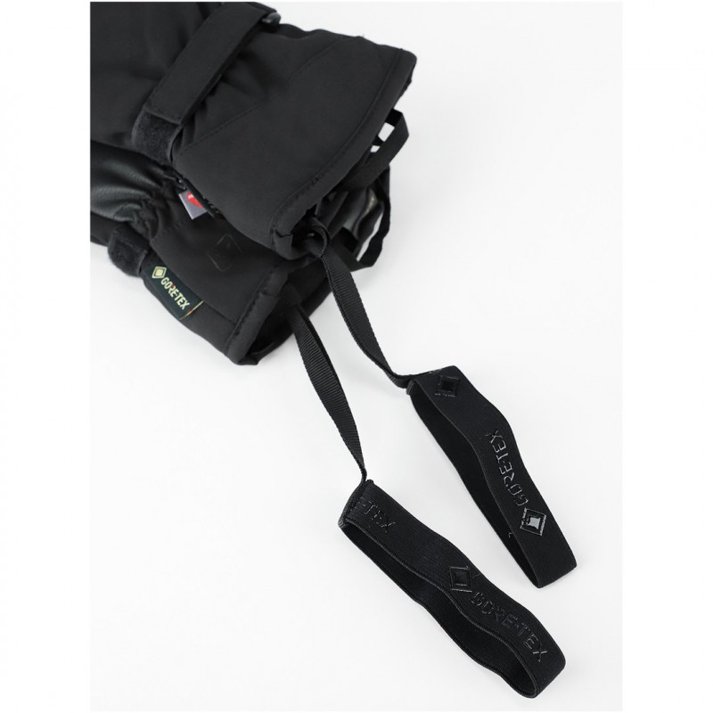 Viking Sherpa GTX 2.0 sieviešu slēpošanas cimdi, melni, 7. izmērs