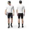 Rockbros YDDX011 Diamond īsroku velosipēdista krekls, izmērs M, balts